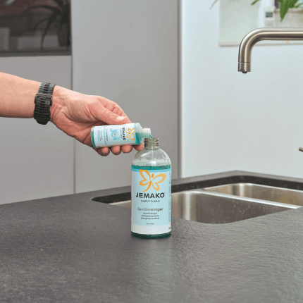 Het product wordt getoond in een voorbeeldige toepassing