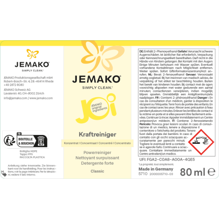 JOi Kraftreiniger Classic, 80 ml