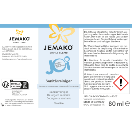 JOi Sanitärreiniger Blue Sea, 80 ml