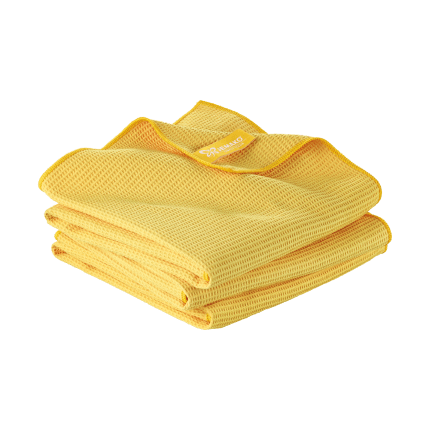 Droogdoek M 45 x 60 cm, geel, 3-pack