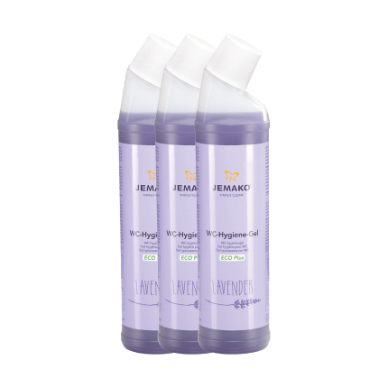 WC-Hygiene-Gel Lavendel, 750 ml, 3er-Pack