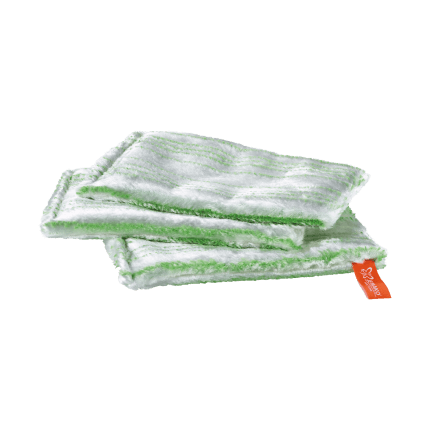 Panno lavastoviglie 15 x 22 cm, verde, confezione da 3