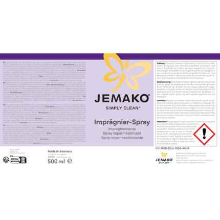 Viene mostrata l'etichetta delle sostanze pericolose