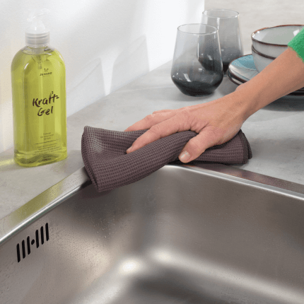 Het product wordt getoond in een voorbeeldige toepassing