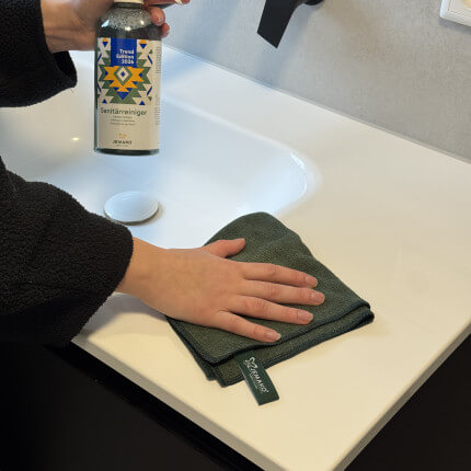 Het product wordt getoond in een voorbeeldige toepassing