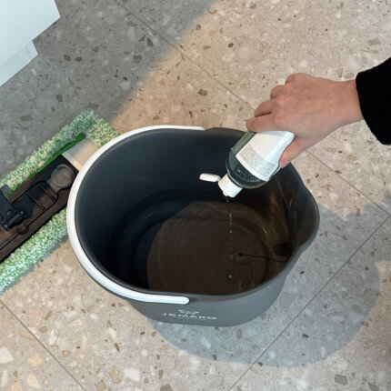 Het product wordt getoond in een voorbeeldige toepassing