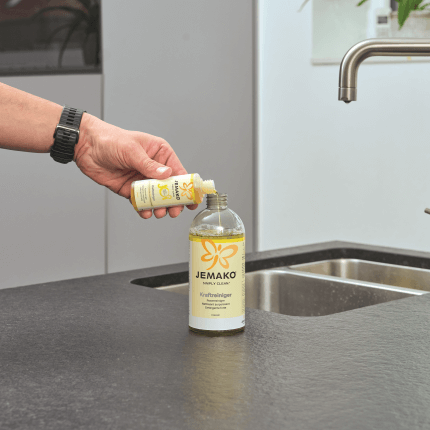 Het product wordt getoond in een voorbeeldige toepassing