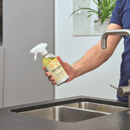 Het product wordt getoond in een voorbeeldige toepassing