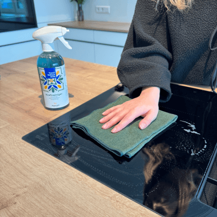 Het product wordt getoond in een voorbeeldige toepassing