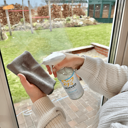 Het product wordt getoond in een voorbeeldige toepassing