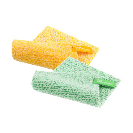 Panno Duo piccolo 18 × 14 cm, giallo + verde