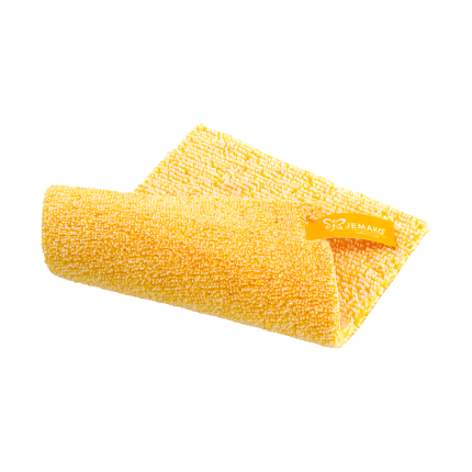 Duodoek klein 18 x 14 cm, gele vezel