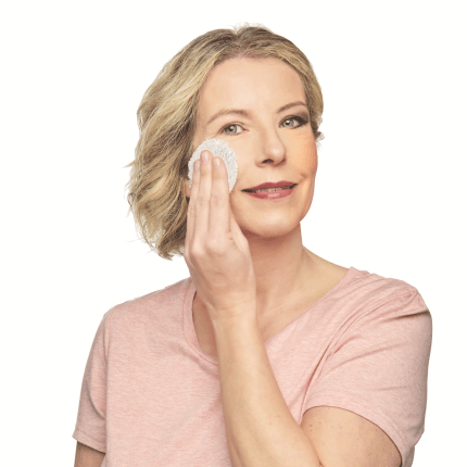 Het product wordt getoond in een voorbeeldige toepassing