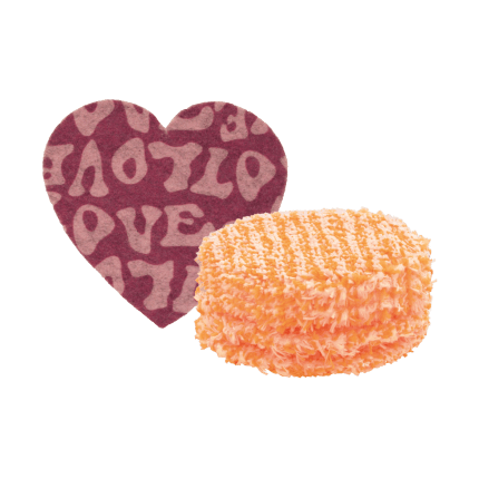 Pads nettoyants pour le visage, néon ,pack de 4