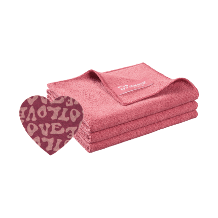 Chiffon pro plus S 35 x 40 cm, Wild Rose, pack de 3