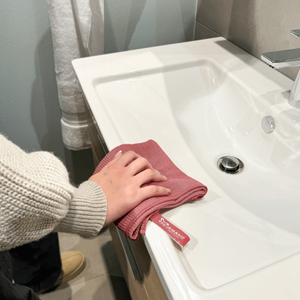 Het product wordt getoond in een voorbeeldige toepassing