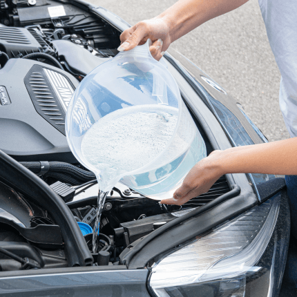 Het product wordt getoond in een voorbeeldige toepassing