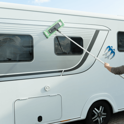 Het product wordt getoond in een voorbeeldige toepassing