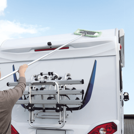 Le produit est présenté dans une application exemplaire