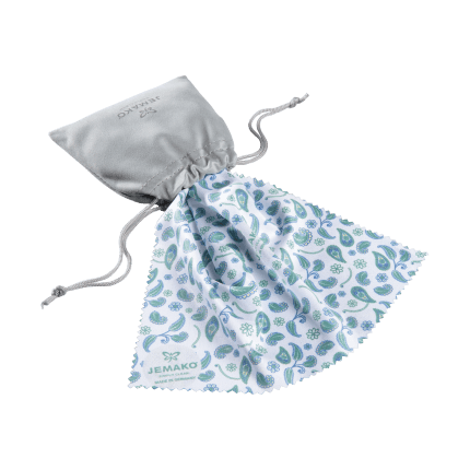 Chiffon pour lunettes 17 x 20 cm avec sac, Design « Trend Edition 2026 »