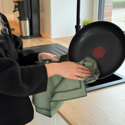 Het product wordt getoond in een voorbeeldige toepassing