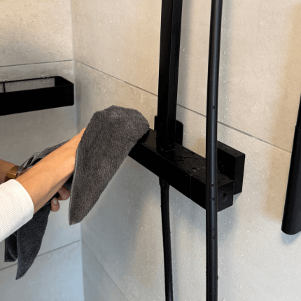 Het product wordt getoond in een voorbeeldige toepassing