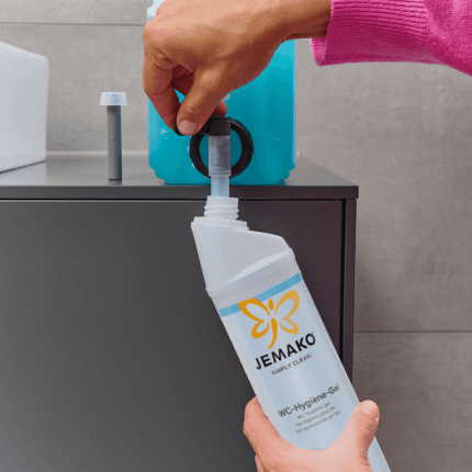 Het product wordt getoond in een voorbeeldige toepassing