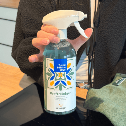 Le produit est présenté dans une application exemplaire