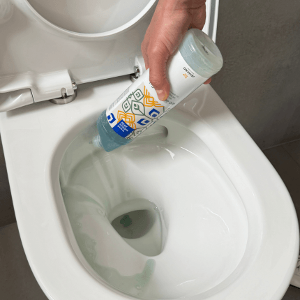 Het product wordt getoond in een voorbeeldige toepassing