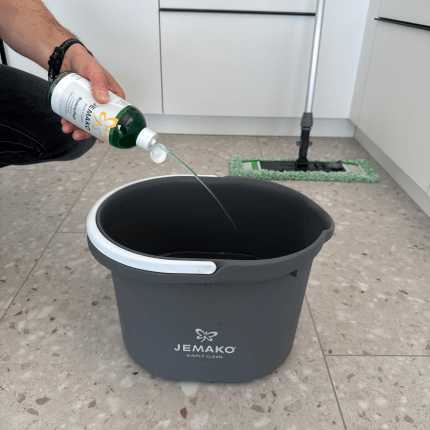 Het product wordt getoond in een voorbeeldige toepassing
