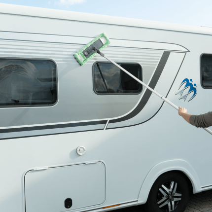 Het product wordt getoond in een voorbeeldige toepassing