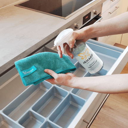 Het product wordt getoond in een voorbeeldige toepassing