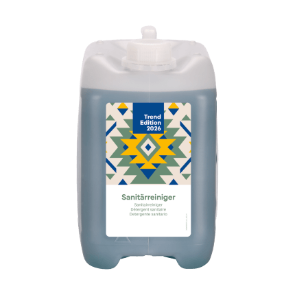 Detergente sanitario Trend Edition 2026, tanica da 5 l