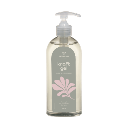 Powergel Aloe & Greenleaf, 400 ml, incl. doseerpompje
