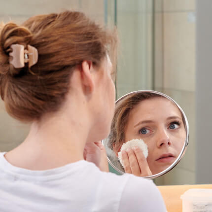 Het product wordt getoond in een voorbeeldige toepassing