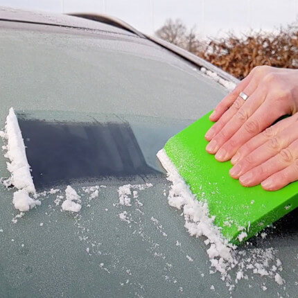 JEMAKO® Scraper mit Box u. Eiskratzerschiene, grüne Faser online kaufen bei  TOPCLEAN24!