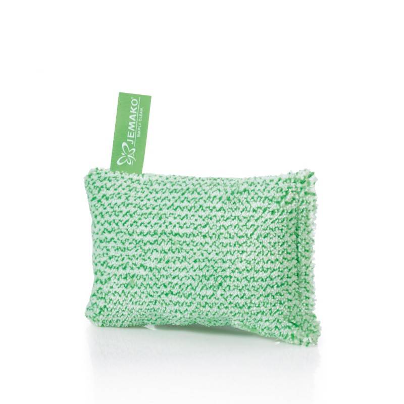 JEMAKO® Éponge universelle à fibres courtes 10 x 14 cm, fibre verte