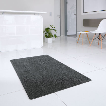 Zerbino Assorbente JVL In Gomma 60x90 Cm – Anti-sporco Bianco E Nero – Adatto Esterno