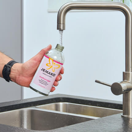 Het product wordt getoond in een voorbeeldige toepassing