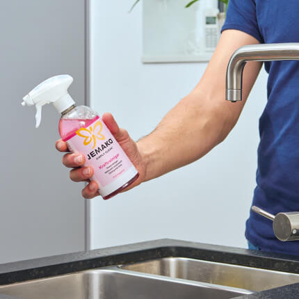Het product wordt getoond in een voorbeeldige toepassing