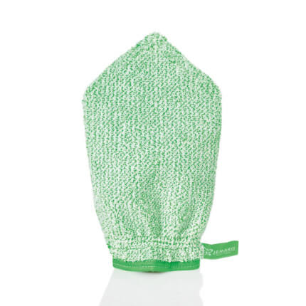 Guanto pulizia, fibra verde