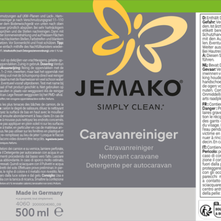L'étiquette des substances dangereuses est affichée